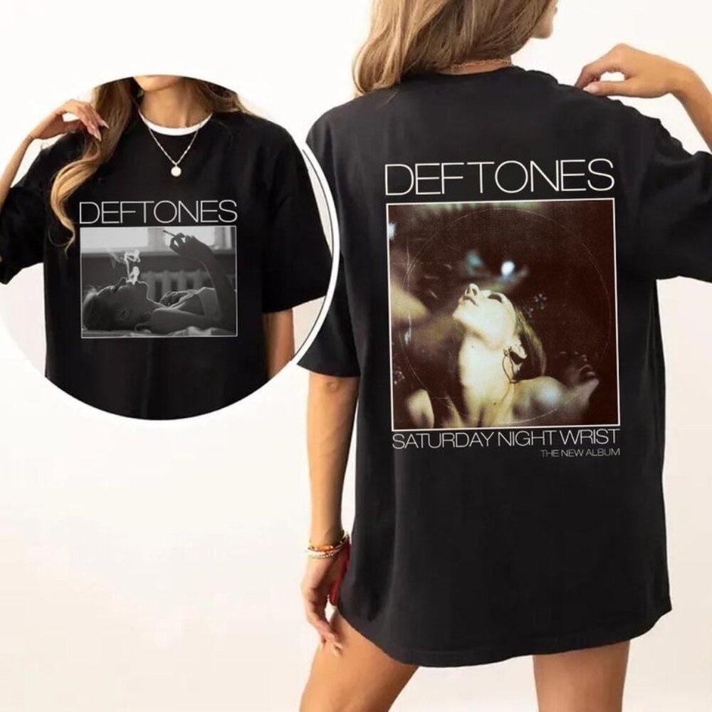 Deftones Vintage Band Tee – Grunge Alternative Rock T-Shirt, Sweatshirt & Hoodie